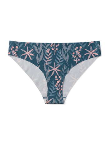 Culotte rigolote sans coutures pour femmes Herbes de la prairie nocturne