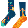Chaussettes rigolotes Girafe drôle