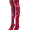 Chaussettes rigolotes hautes au-dessus des genoux Églantiers mûrs