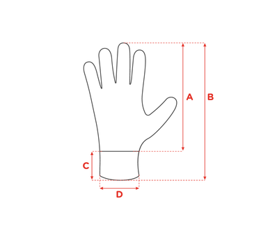 Gants tricotés