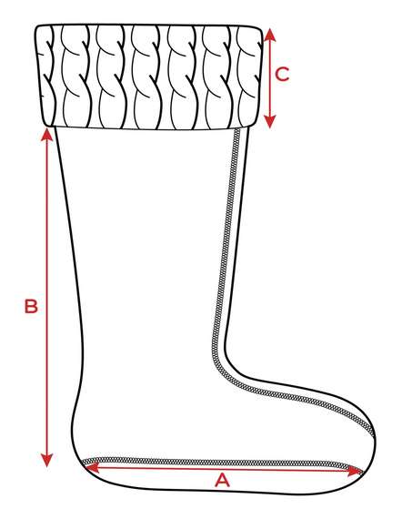 Chaussettes isolantes pour bottes