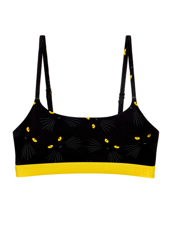 Bralette en modal pour femmes Yeux de chat