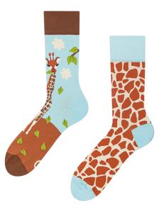 Chaussettes rigolotes Girafe mignonne
