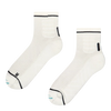 Socquettes de randonnée blanches pour hommes