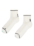 Socquettes de randonnée blanches pour hommes