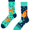 Chaussettes rigolotes Chat joyeux