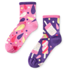 Chaussettes mi-mollet rigolotes Sucettes glacées
