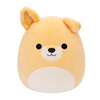 Peluche Squishmallows de 35 cm Cooper le chien blanc