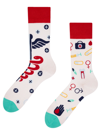Chaussettes rigolotes Santé