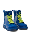 Bottes de pluie bleu océan rigolotes pour enfants