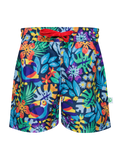 Short de bain rigolo pour garçons Toucan dans la jungle