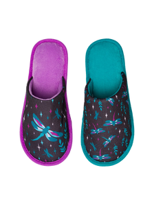 Pantoufles rigolotes Libellules durant la nuit