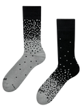 Chaussettes chaudes noir et gris