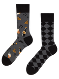 Chaussettes rigolotes en fibres de bambou Fête de bière