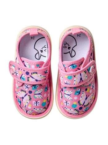 Pantoufles rigolotes pour bébés Papillons doux
