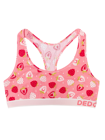 Bralette rigolote pour femmes Fraises sucrées