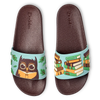 Sandales rigolotes Hiboux et livres