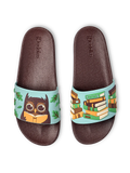Sandales rigolotes Hiboux et livres