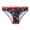Culotte rigolote pour femmes Coccinelles et fleurs de pavot