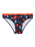 Culotte rigolote pour femmes Coccinelles et fleurs de pavot