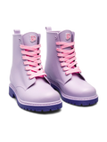 Bottes de pluie violet clair pour femmes