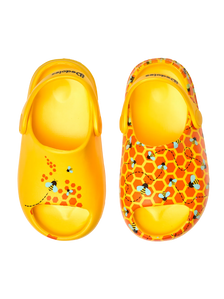 Sabots chunky rigolos pour bébés Abeillettes