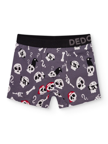Boxer rigolo pour garçons Squelettes drôles