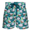 Short de bain rigolo pour garçons Noix de coco