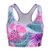 Haut de sport rigolo Lama et fleurs