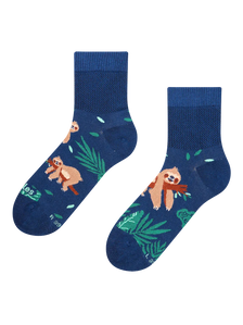 Chaussettes mi-mollet anti-stress Paresseux endormi