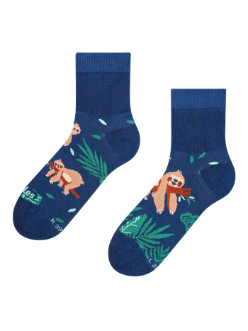 Chaussettes mi-mollet anti-stress Paresseux endormi