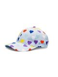 Casquette rigolote Cœurs colorés