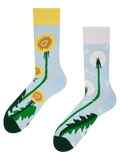 Chaussettes rigolotes Printemps des pissenlits