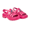 Sandales Eva Fisherman rose foncé pour femmes