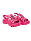 Sandales Eva Fisherman rose foncé pour femmes