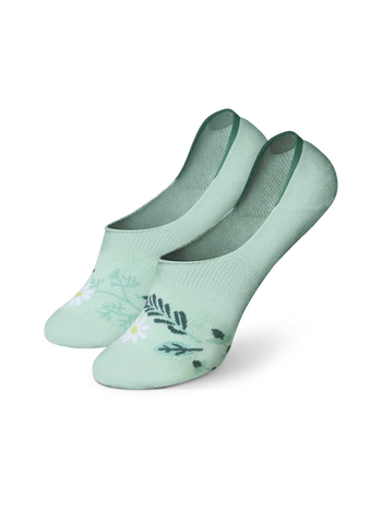 Chaussettes invisibles rigolotes Herbes
