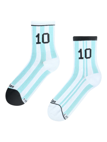 Chaussettes mi-mollet côtelées Légende du football argentin