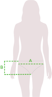 Culotte bikini ajustable