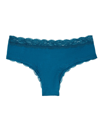 Culotte en dentelle bleu marocain pour femmes