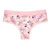 Culotte en dentelle pour femmes Brise rose