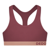 Bralette rouge terre pour femmes