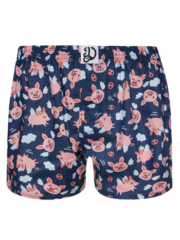 Caleçon rigolo pour hommes Cochons volants