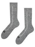 Chaussettes en éponge de laine mérinos grise