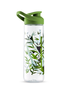 Gourde d’eau rigolote de 700 ml Panda et bambou