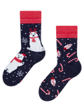 Chaussettes chaudes rigolotes pour enfants Ours polaire