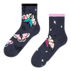 Chaussettes mi-mollet rigolotes Papillons de nuit