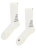 Chaussettes de randonnée mi-mollet blanches pour hommes