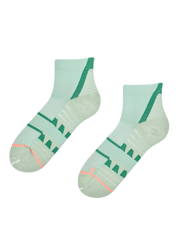 Chaussettes de sport vert clair pour femmes