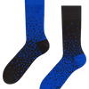 Chaussettes chaudes bleues et noires