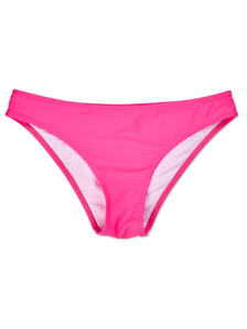 Culotte bikini rose vif